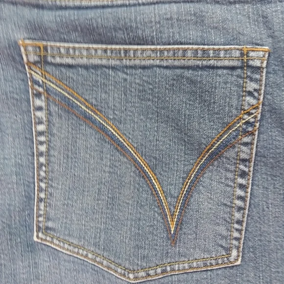 Venezia 8P 28P Stretch Bootcut Jeans Plus Petite - Picture 4 of 6